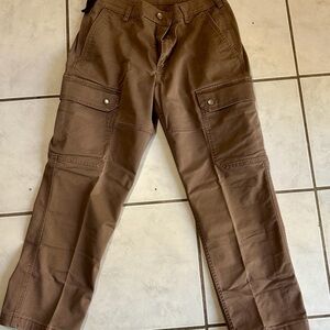 Duluth Trading Co Brown Cargo Pants